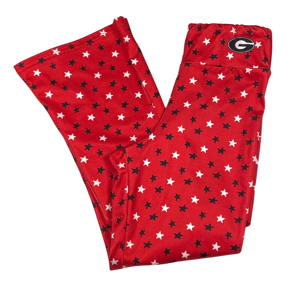 Georgia Bulldogs Leggings Youth Medium NCAA Football Stars ZooZatz